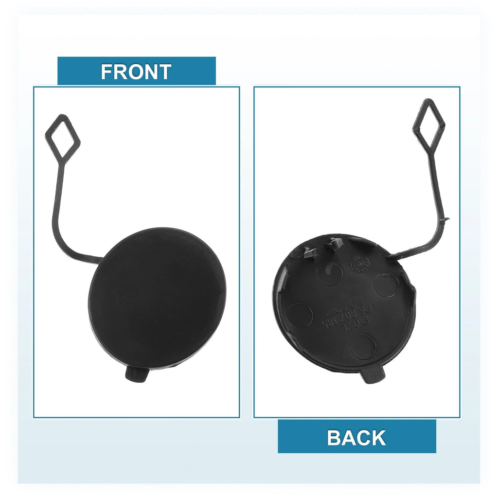Front Bumper Tow Hook Cover Replacement for VW Touareg (2011–2017)