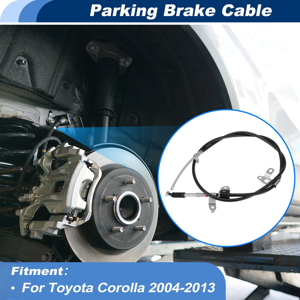 Rear Left Parking Brake Cable Assembly for Toyota Corolla (2004–2013)