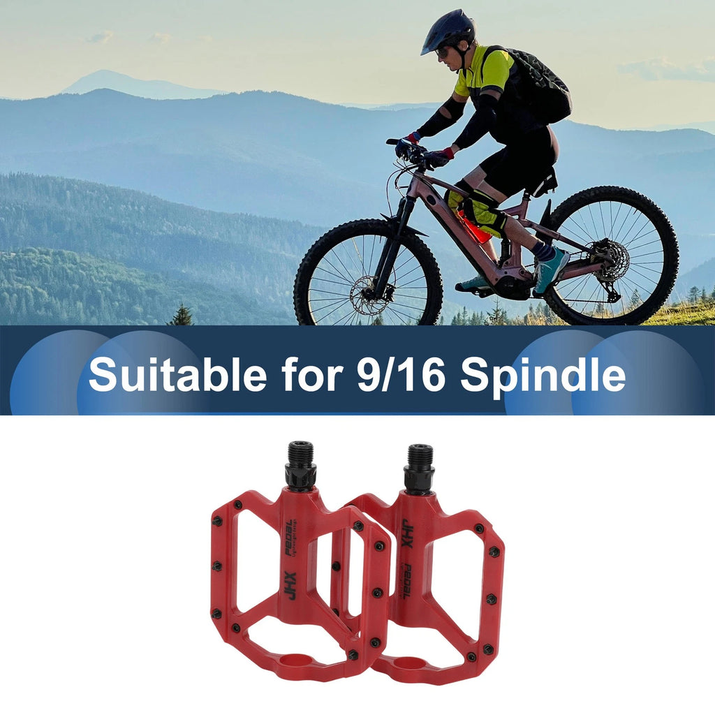 Bicycle Pedals 9/16 Inch Nylon Replacement Set for Road Mountain BMX MTB (2000–2025)