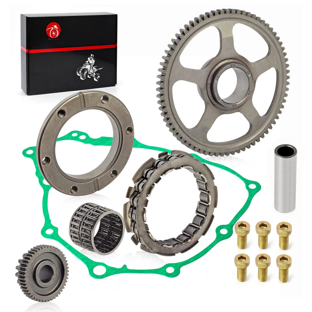 Starter Clutch One Way Bearing Gear Idler & Gasket for Honda TRX400EX (1999–2008)