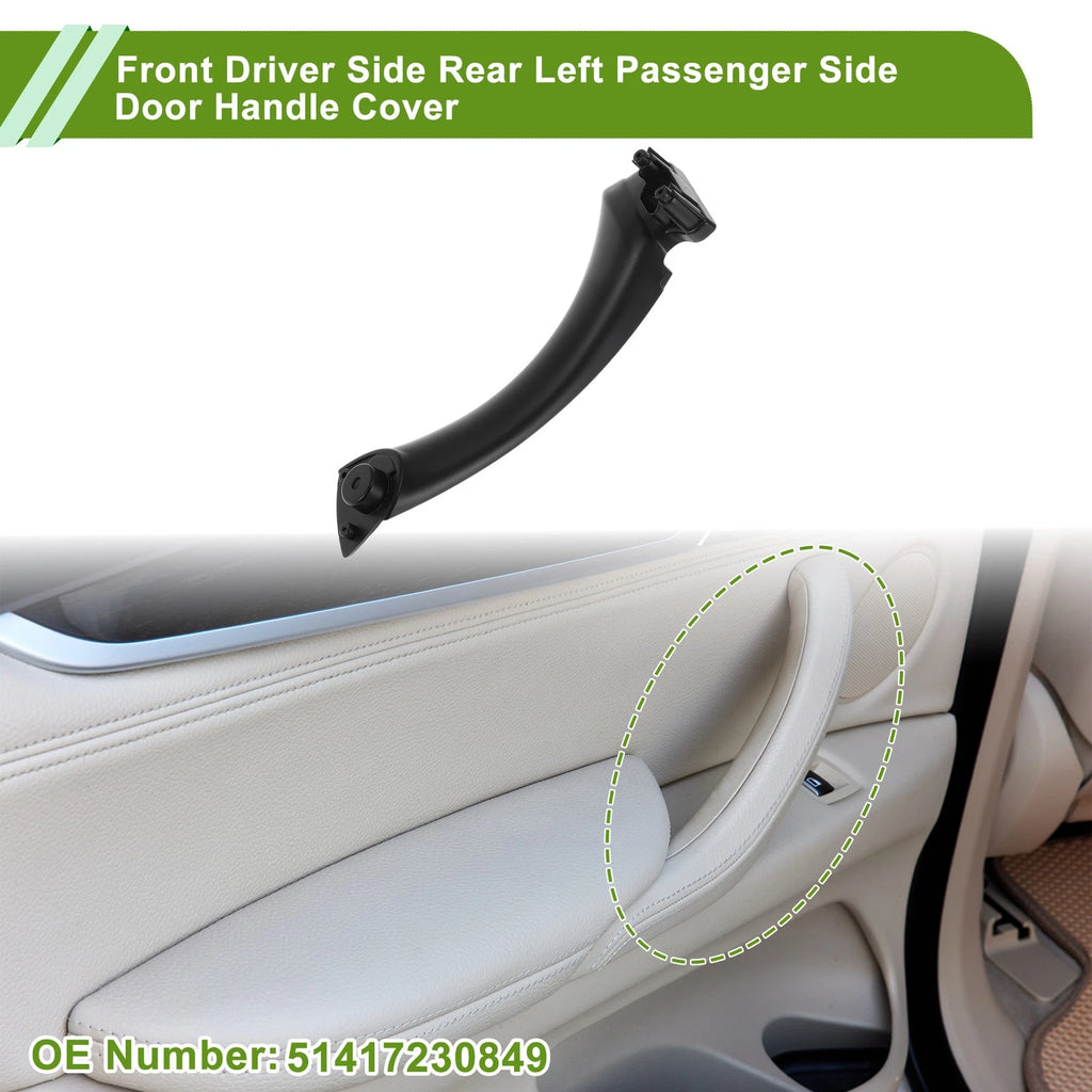Door Panel Handle Pull Trim Cover Replacement for BMW E90 (2004–2012)
