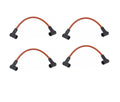Set of 4 Spark Plugs for Evinrude 10-50 - 582365 Ignition Coil