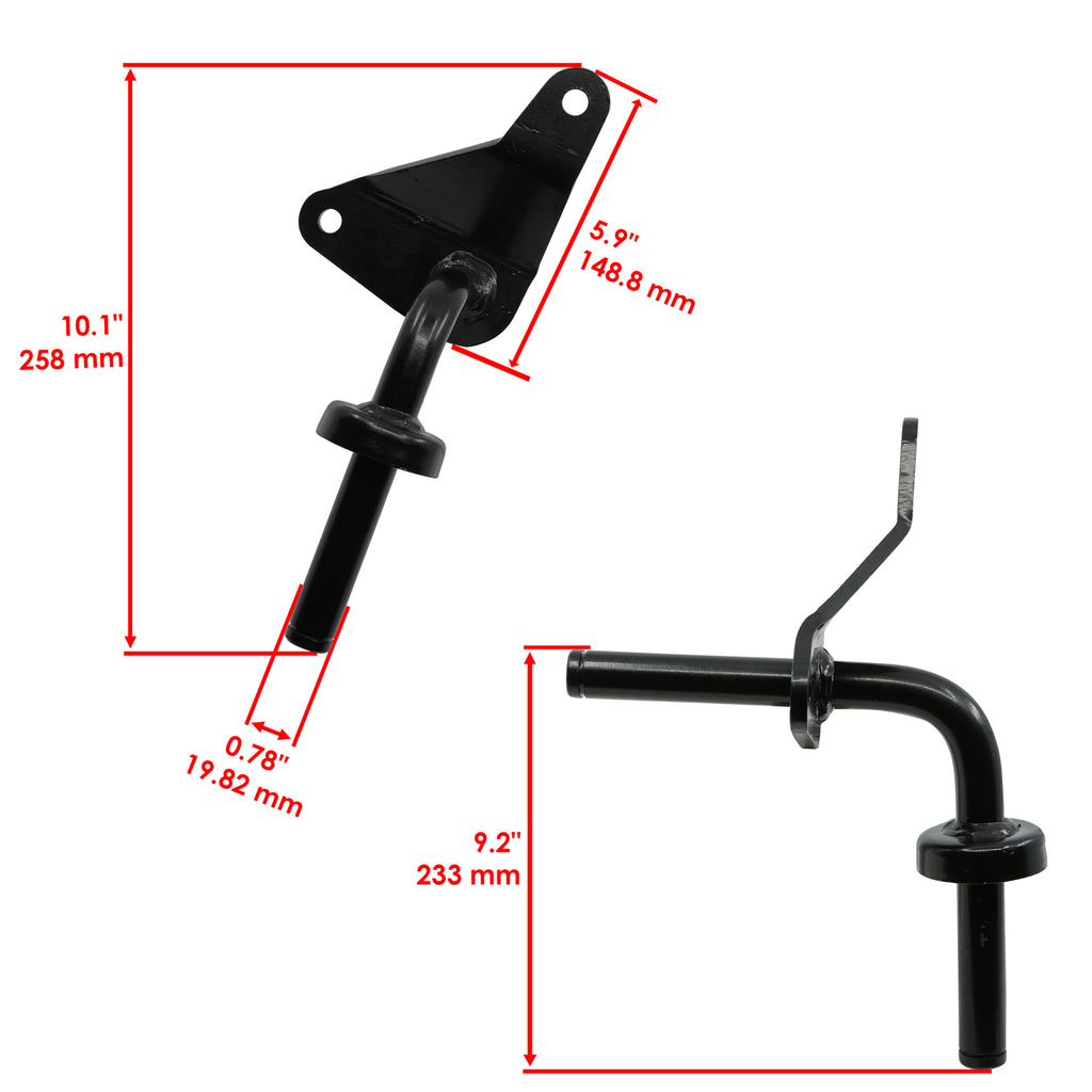 Caltric Spindle Arm Set Replacement for Simplicity Regent S Tractor (2005–2007)