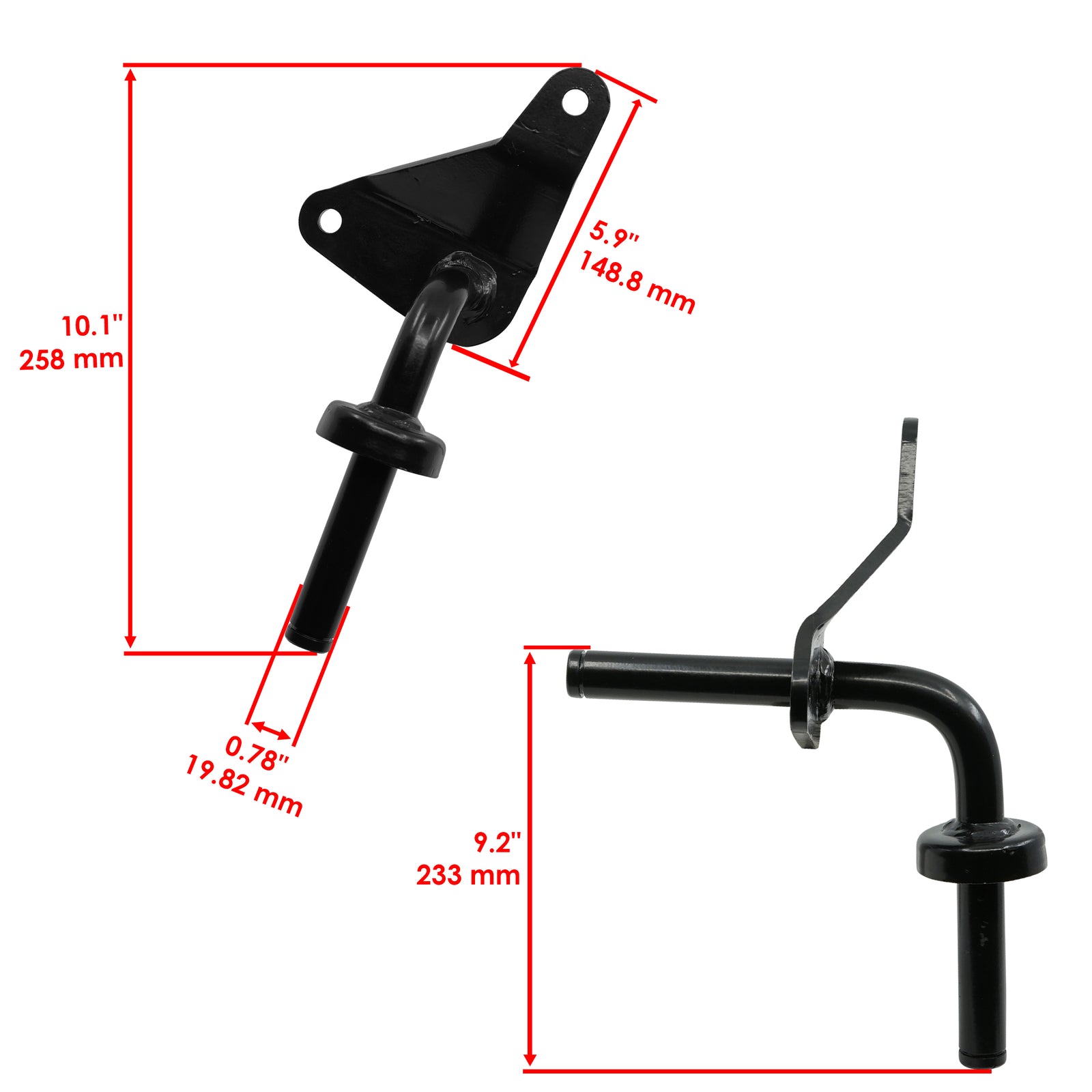 Caltric Spindle Arm Set Replacement for Simplicity Regent S Tractor (2005–2007)