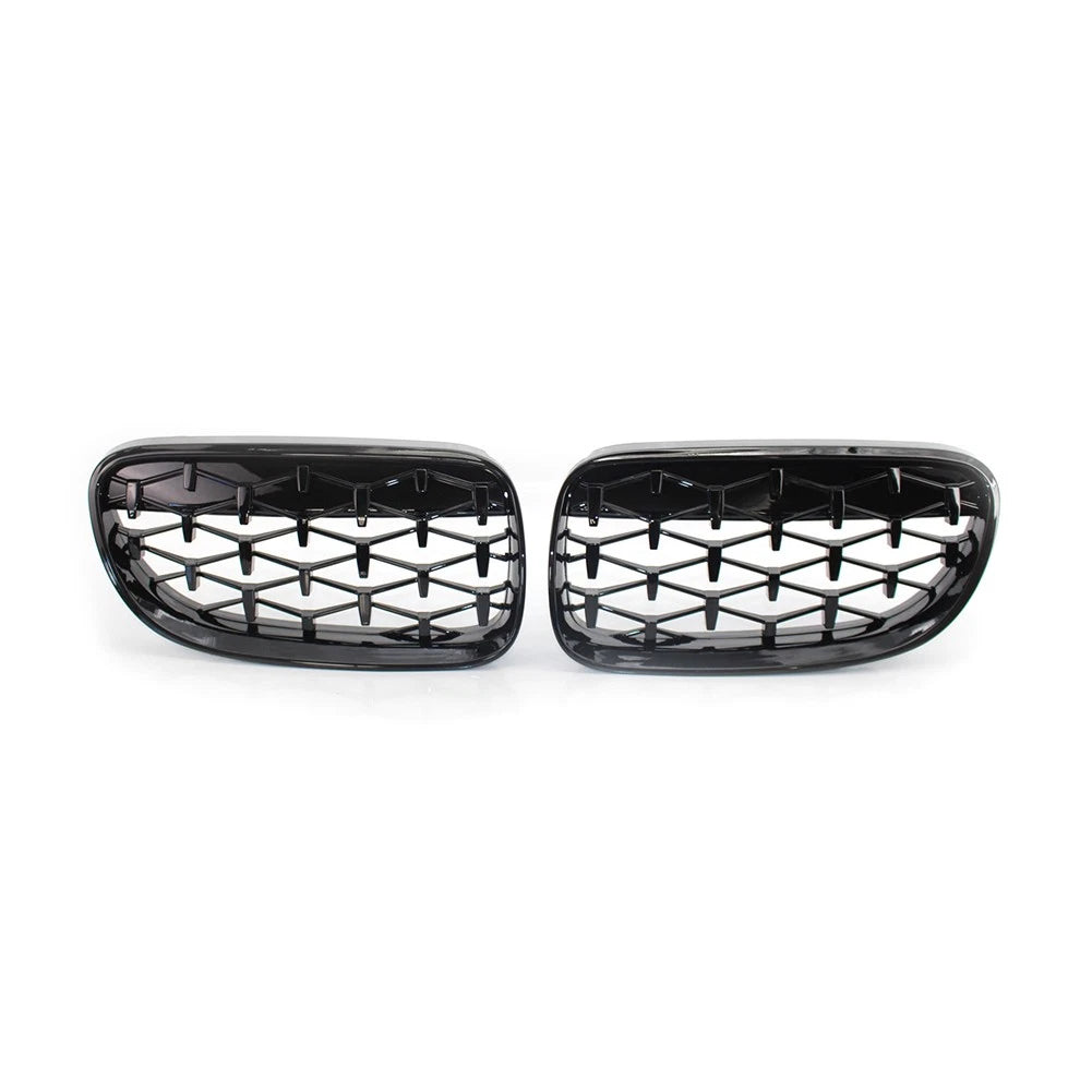 Front Kidney Grill for BMW 3 Series E92 E93 (2010–2013) Diamond Glossy