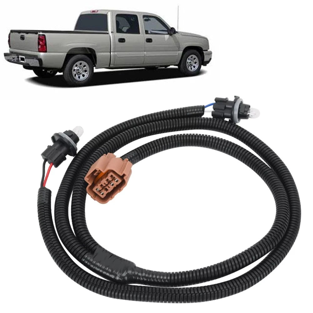 Rear Bumper License Plate Light Harness for Chevy Silverado, GMC Sierra (1999–2007)
