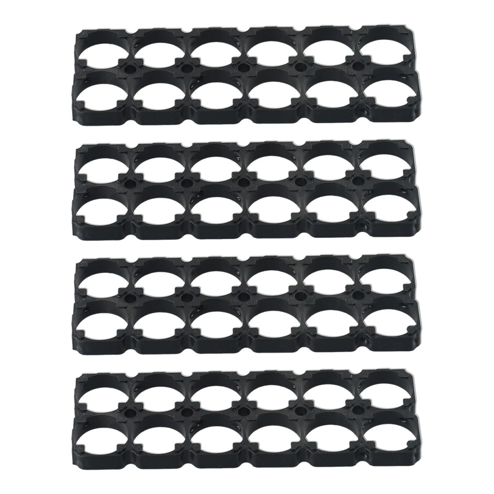 Set of 4 Battery Holders for 21700 (Plastic Frame)