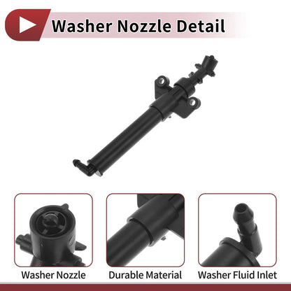 Front Driver Side Headlight Washer Nozzle for Volvo V40 (No. 31276117)