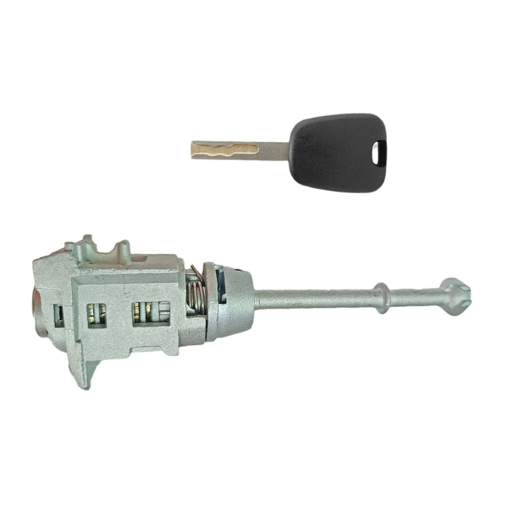 Door Lock Cylinder for Easy Installation (Black/Silver Finish)