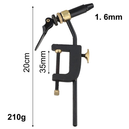 Compact Fly Tying Vise with Adjustable C Clamp for Fishing (No Year Range)