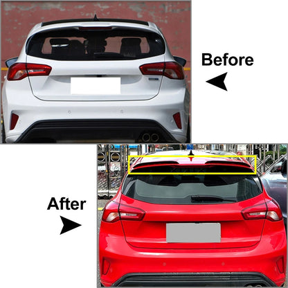 Rear Roof Spoiler Tail Wing Lip for Ford Focus MK4 (2019–2023)