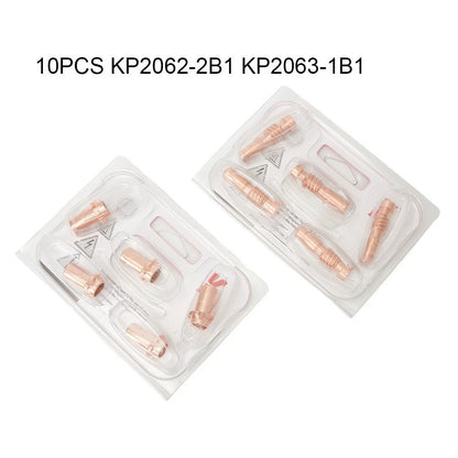 Set of 10 Electrode Tips for Electric Plasma Cutter Torch