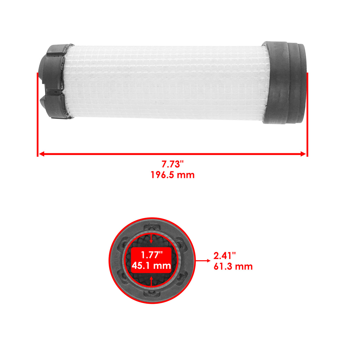 Primary and Secondary Air Filter Replacement for John Deere 2550 2700 (2005–2015)