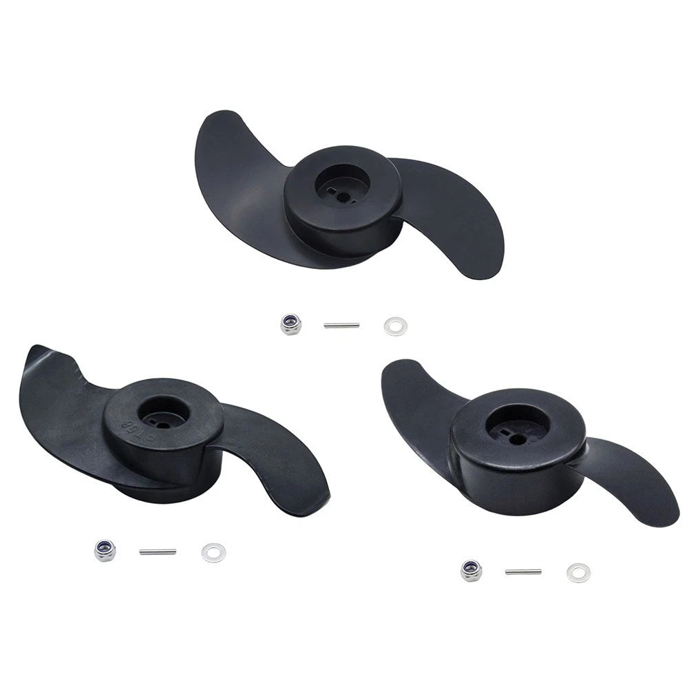 2-Blade Plastic Outboard Motor Propeller with M10 Locking Nut