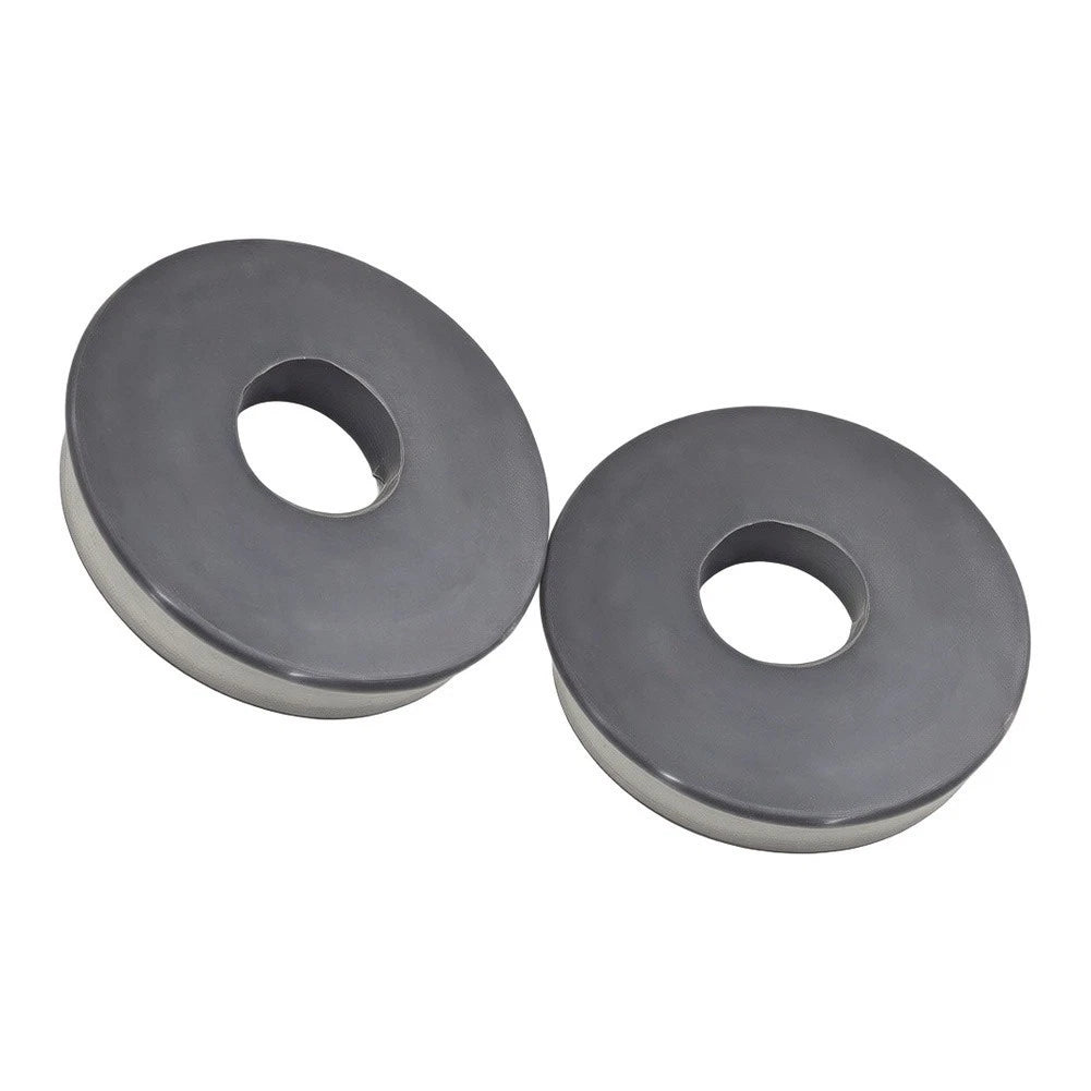 Set of 4 Weight Plate Spacers for Barbell Plates - High-elasticity Rubber