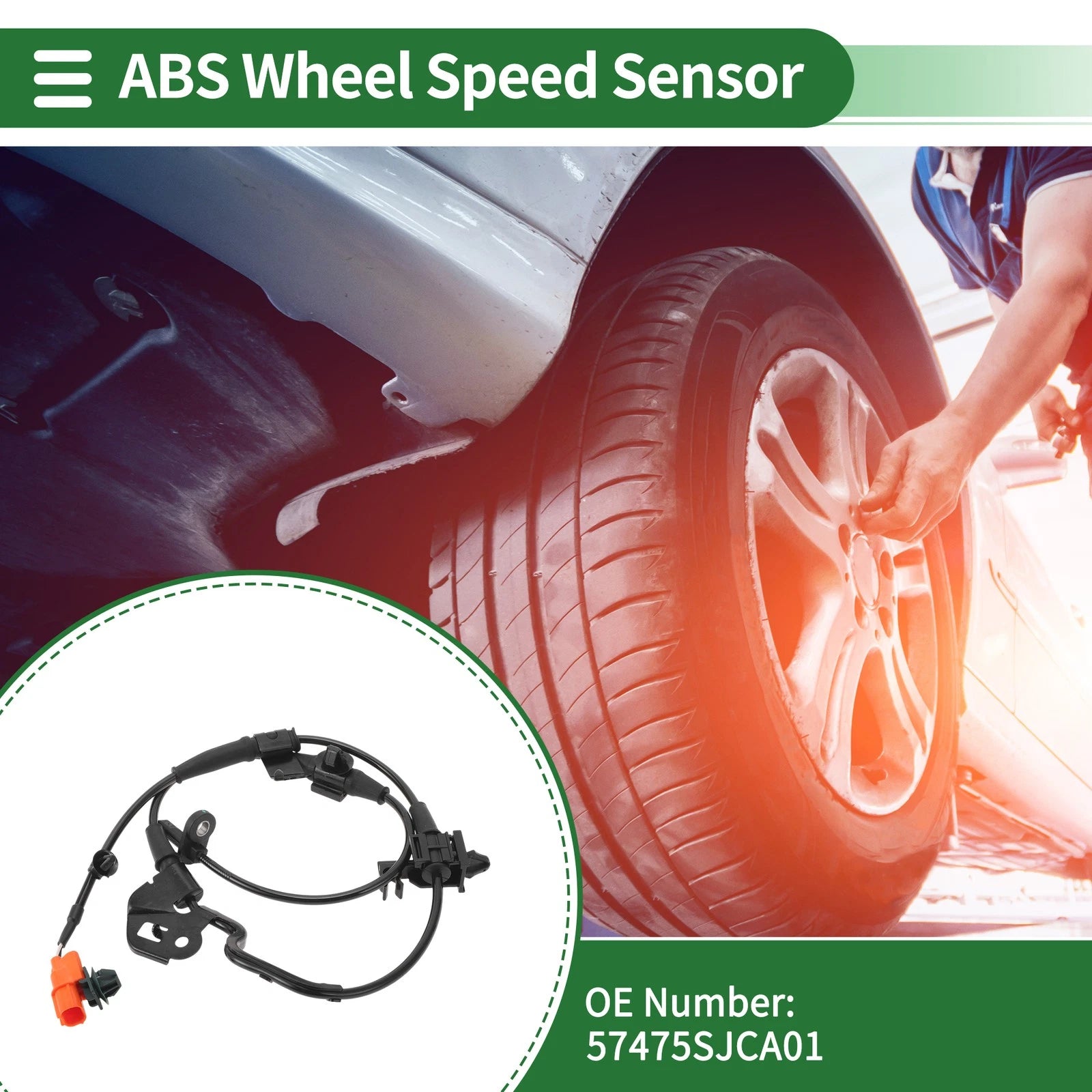 ABS Wheel Speed Sensor Replacement for Honda Ridgeline (2006–2014)