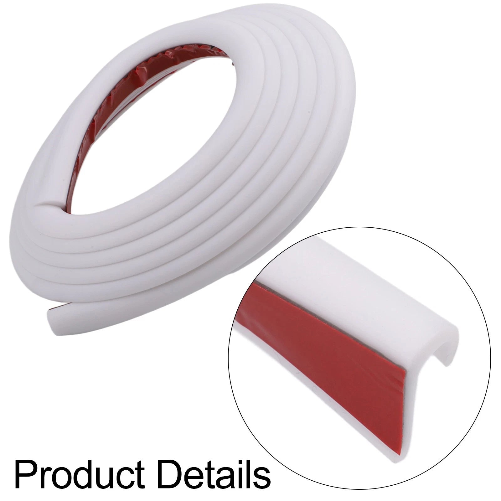 12 Inch J Shape RV Rain Gutter for Water Diversion Solution