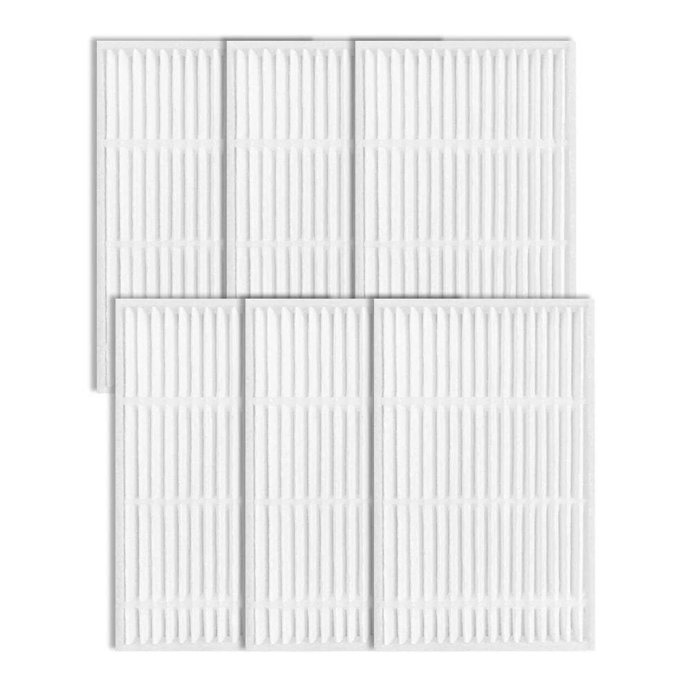 Filter Kit for Vyzzle D10 Robotic Vacuum Cleaner (6 Filters)