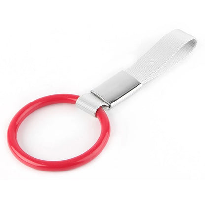 Tsurikawa Ring Handle Strap for Subway Train Bus (Red)