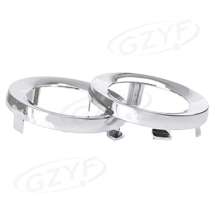 Chrome Front Fog Light Lamp Cover Trim Ring for Subaru Forester (2009–2013)