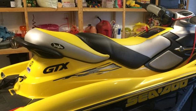 Seat Cover for Seadoo GTX (2002) - Custom Cut, Blacktip