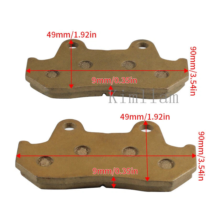 Front Brake Pads for Honda VF 750 C Shadow, VF 750 SC V45 Sabre (1982–1983)