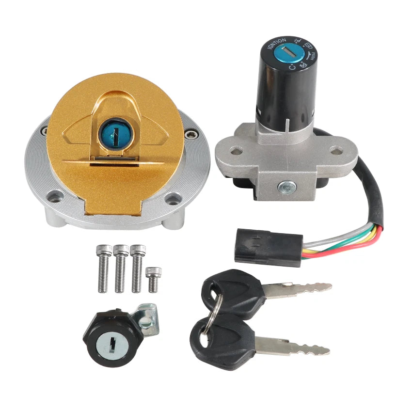 Ignition Key Switch Fuel Tank Cap Lock Set for Ducati ST4 S (2002) ST3 (2003–2007)