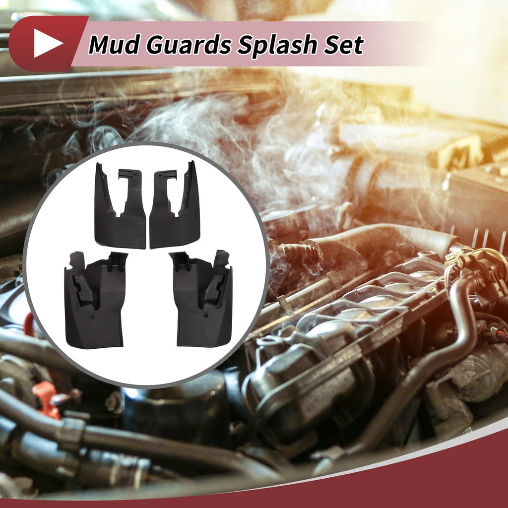 Mud Flaps Splash Guards 1 Set for Mercedes Benz Sprinter (2006–2017)