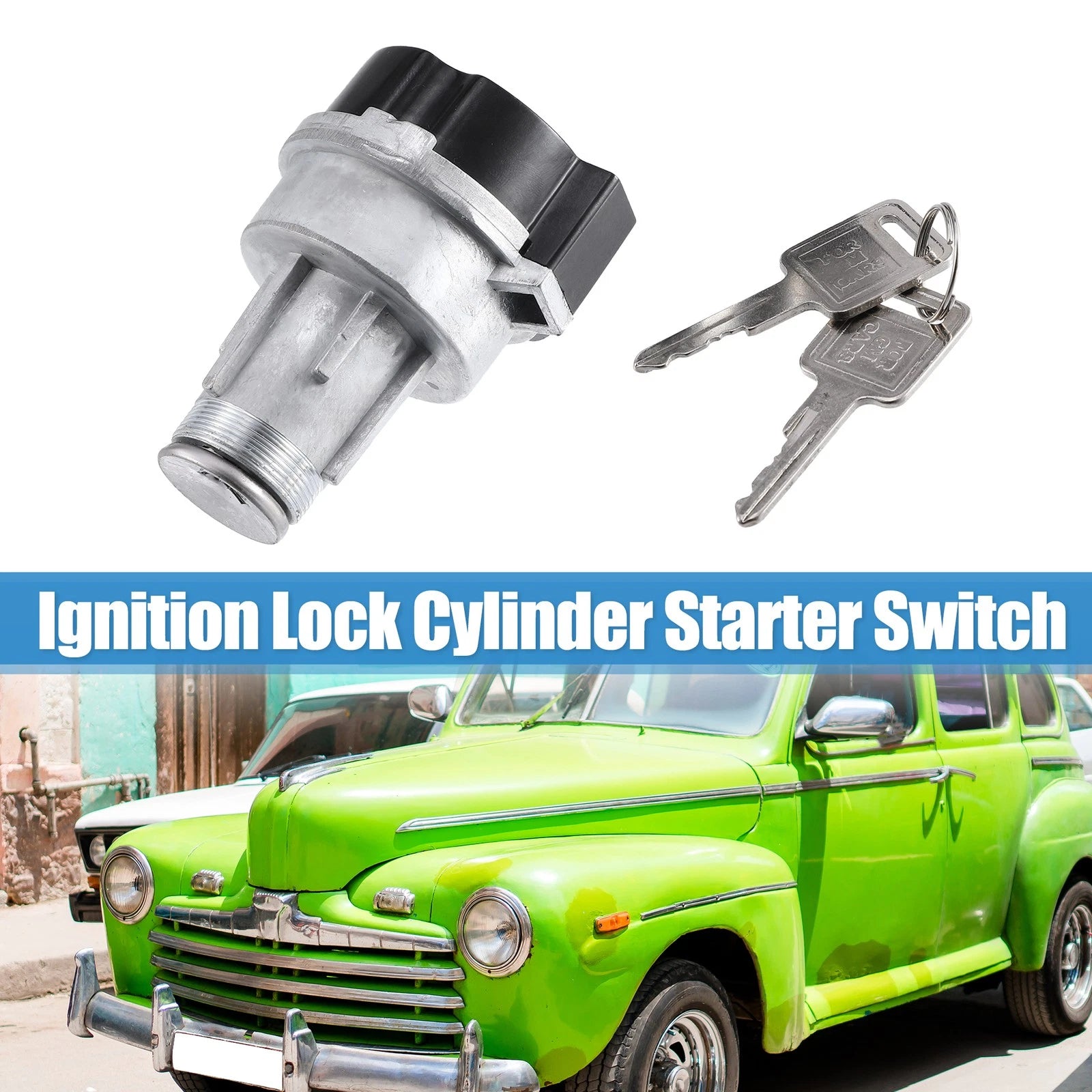 Ignition Switch Lock Cylinder Replacement for Chevrolet C60 C10 C20 C30 (1968–1987)