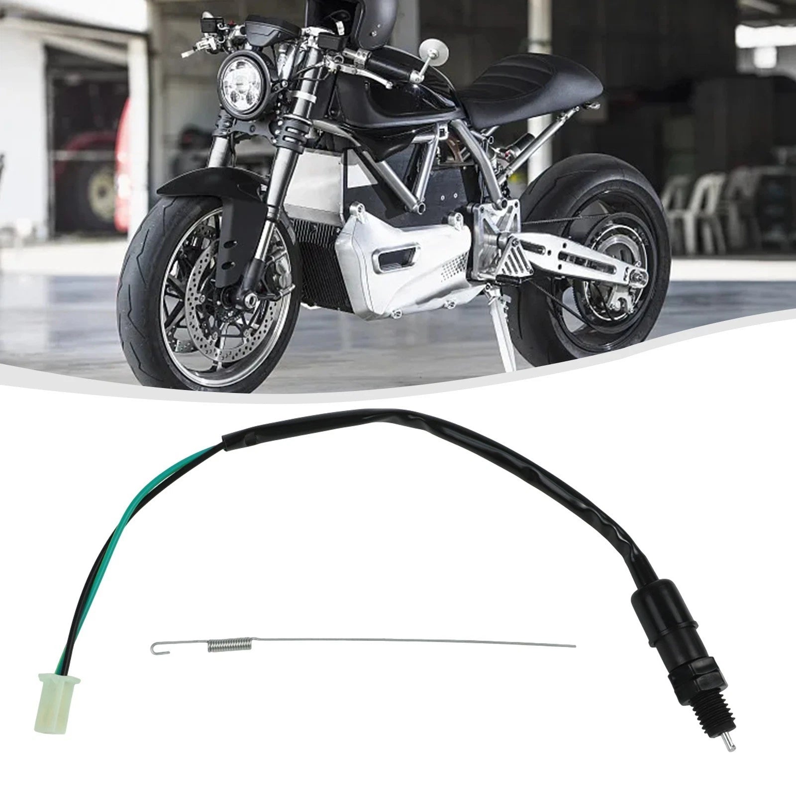Rear Brake Stop Light Switch Cable for Universal Motorcycle ATV