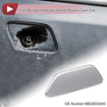 Front Left Washer Nozzle Cover Cap for Subaru Forester (2013–2015) Silver Tone