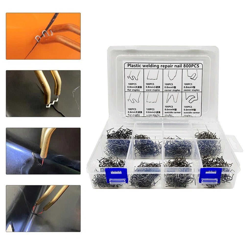 Set of 1200 Plastic Welding Nails for Efficient Car Bumper (2000–2023)