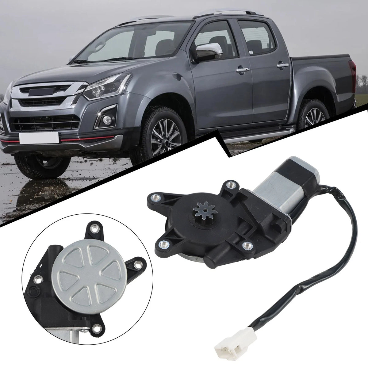 Window Lifting Motor for Isuzu i280 (2006) Left Side Driver 12V