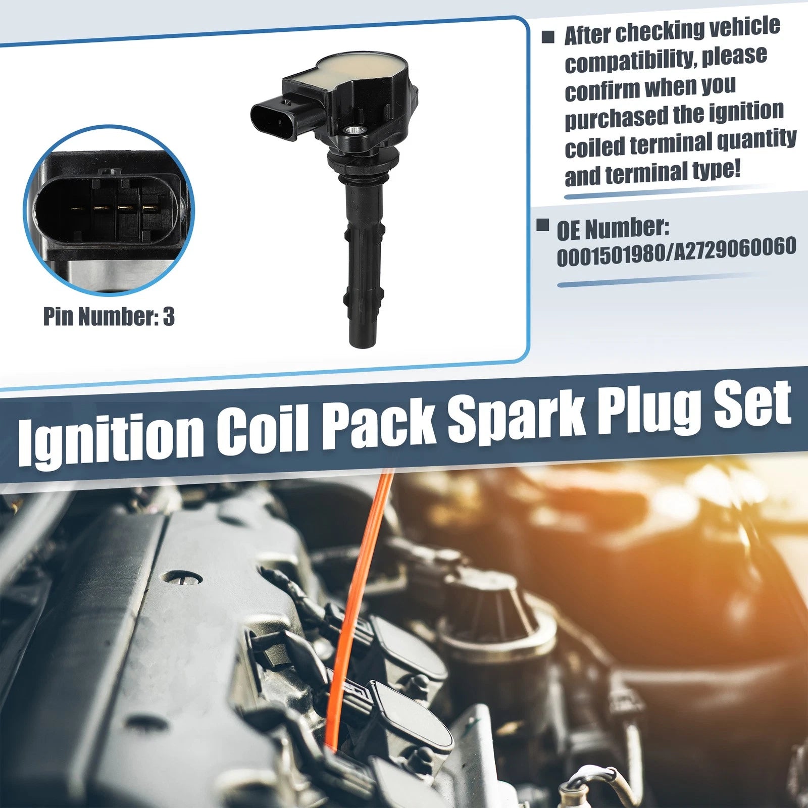 Ignition Coil Replacement for Mercedes-Benz C230 Sport (2004–2005)