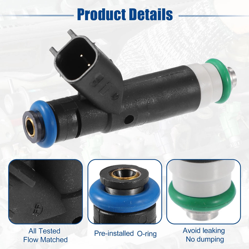 6pcs Fuel Injector Nozzle Replacement for Ford Freestar 3.9L 4.2L (2006–2007)