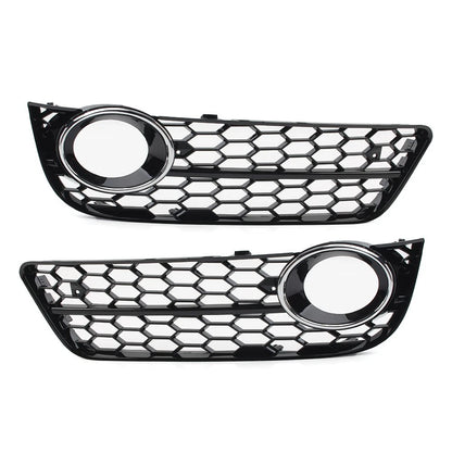 Chrome Front Bumper Fog Light Grille Cover for Audi A5 (2008–2011)