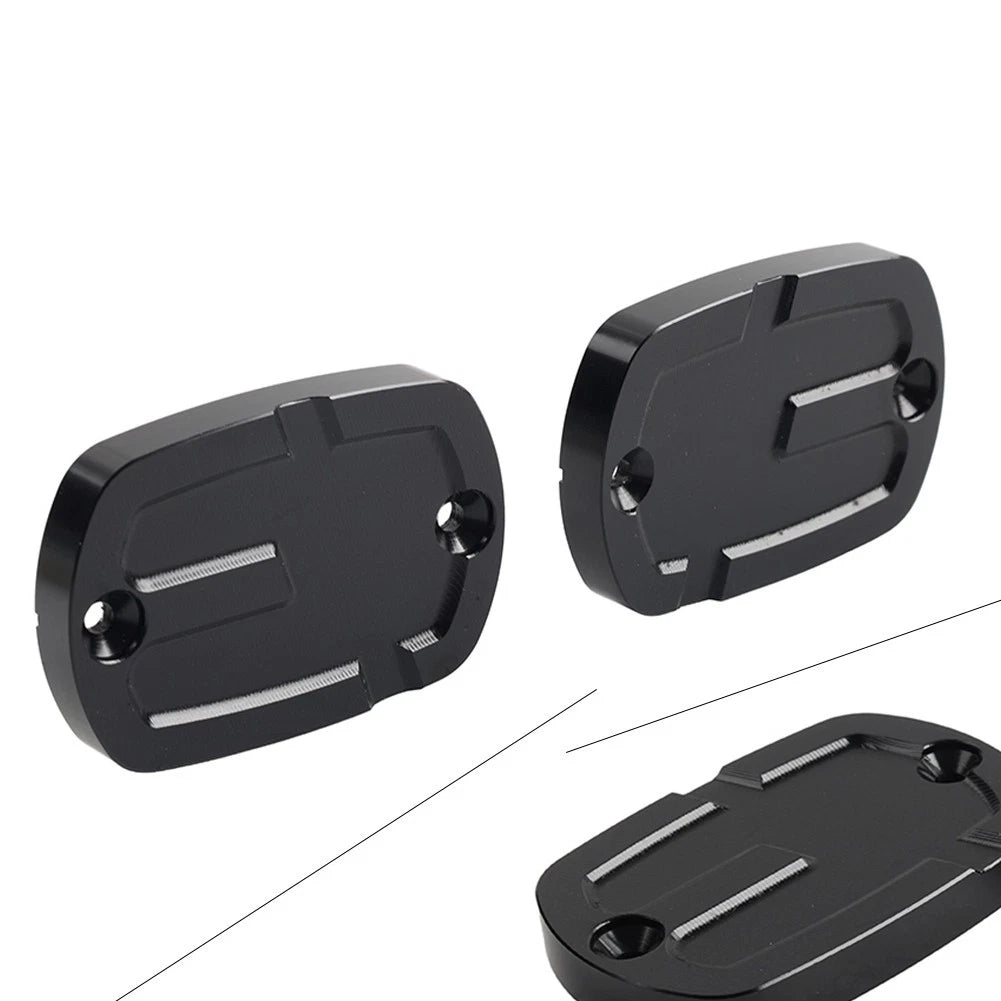 Front Brake Cylinder Reservoir Cover Cap for Yamaha TMAX 500 (2004–2011) Black
