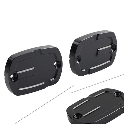 Front Brake Cylinder Reservoir Cover Cap for Yamaha TMAX 500 (2004–2011) Black