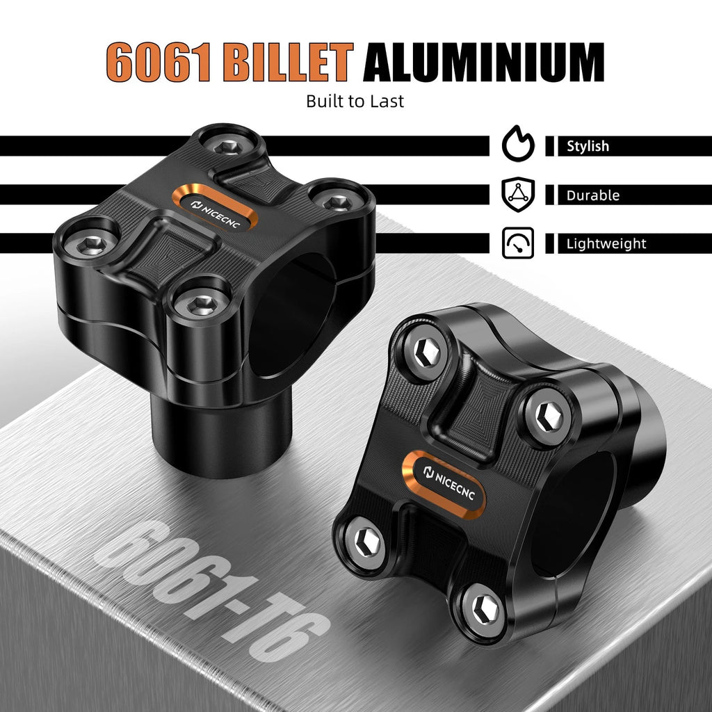 2" Handlebar Risers for Harley Dyna Street Bob EFI FXDBI (2006–2011)