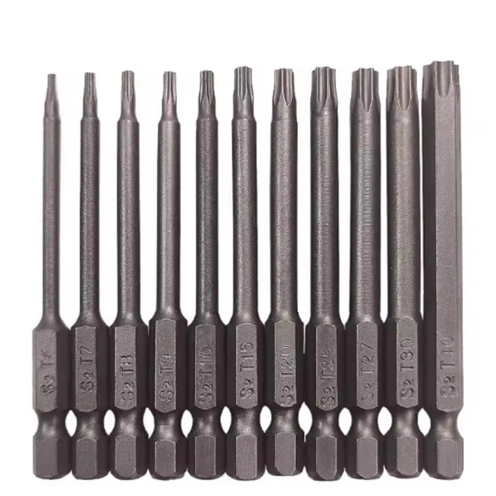 11pcs 75mm Hex Torx Screwdriver Bits Set