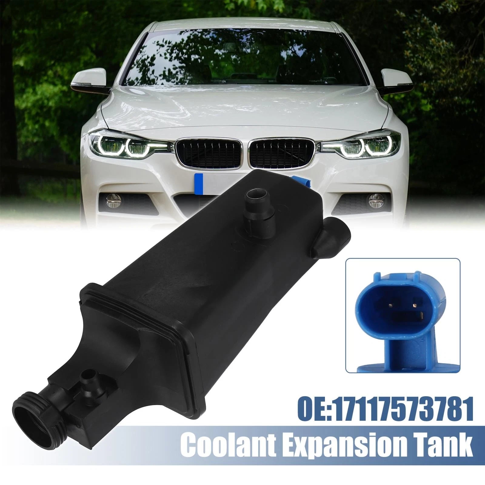 Coolant Reservoir Tank with Sensor for BMW X3 (2004–2008)