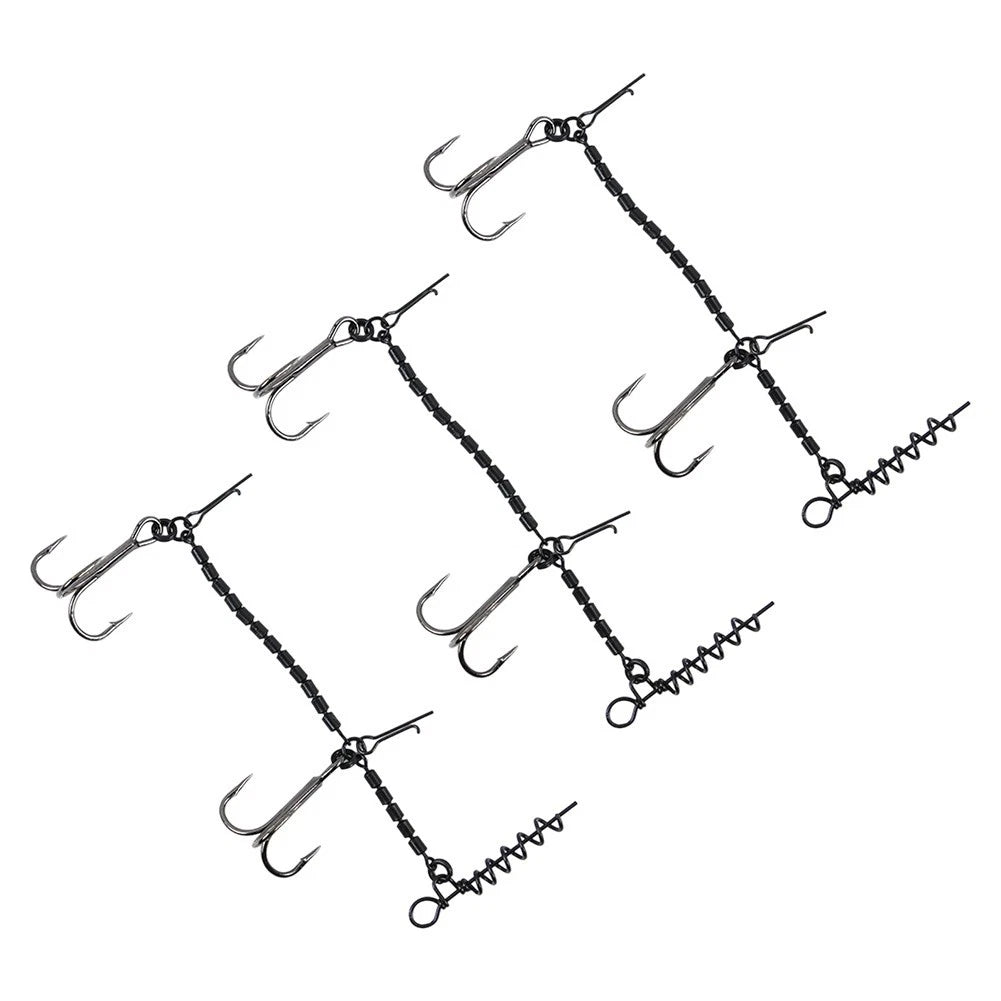 Fishing Rig Treble Hook for Pike (14cm)