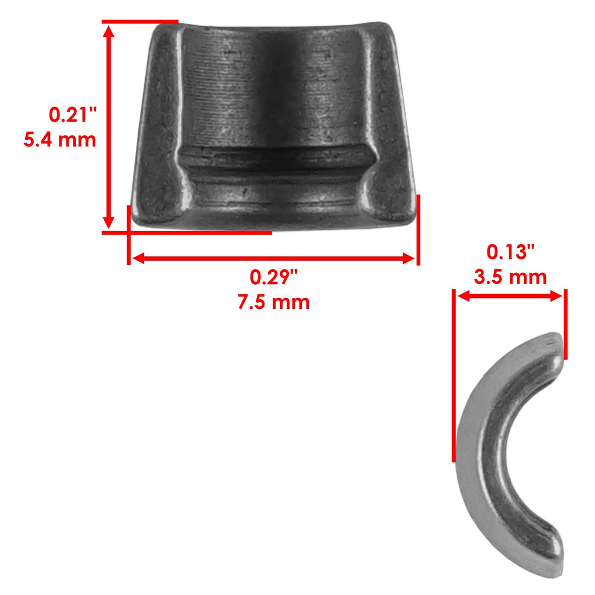2x Exhaust Valve Kit Replacement for Honda TRX450R Sportrax 450 (2004–2005)