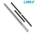1/2" D Type Broach with 3 Shims for Standard Keyway (LABLT)