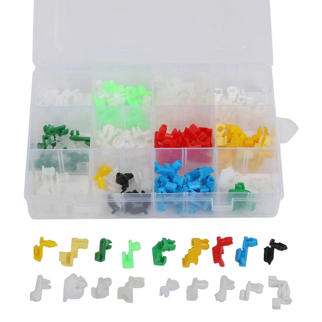 160PCS Mixed Door Lock Rod Clips for Various Car Models