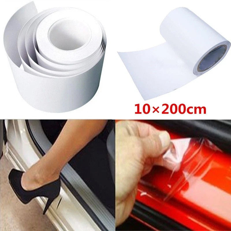 Vinyl Film Door Clear Sill/Edge Protector for