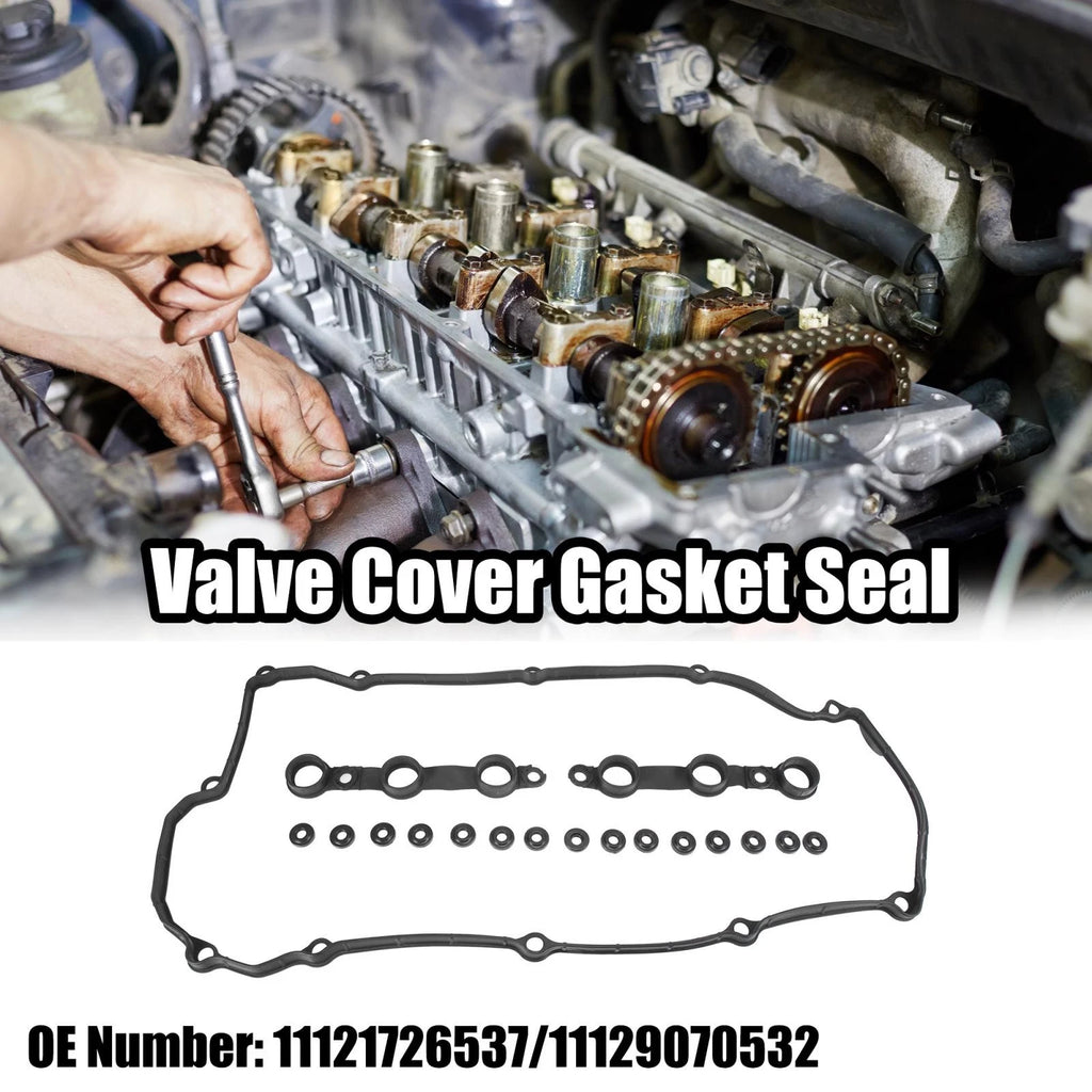 Valve Cover Gasket Seal Set for BMW E36 E38 E39 320i 520i (1990–2005)
