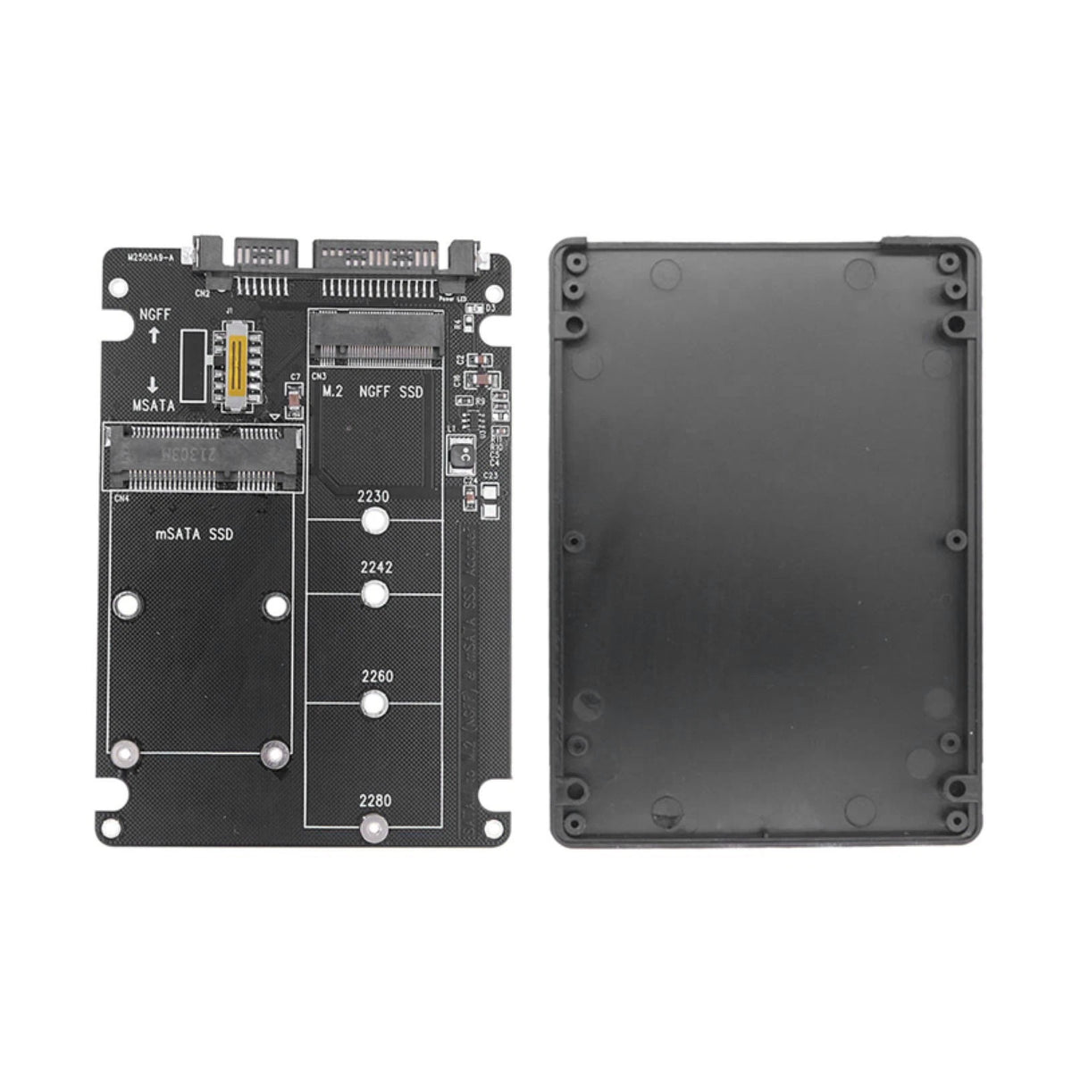 Adapter Card for SATA III Compatibility (10 x 7 x 0.7 cm)