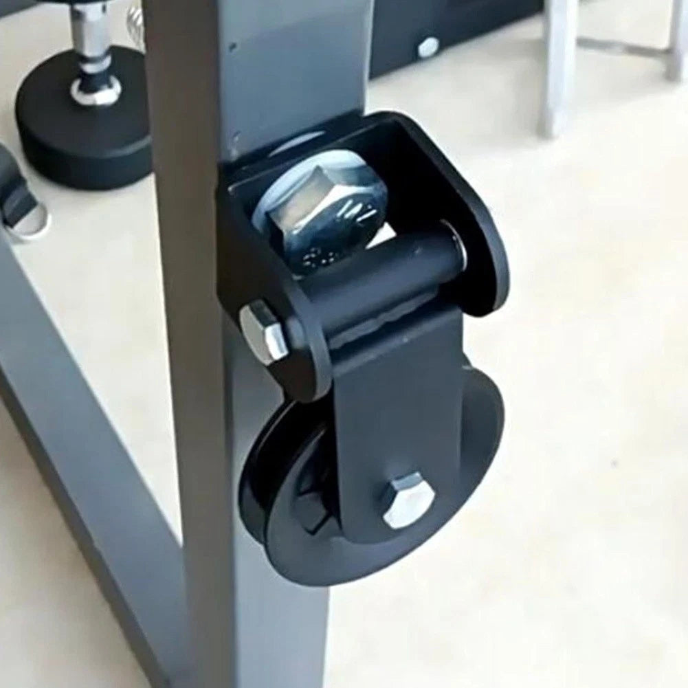 Fixed Pulley Block for Weightlifting Equipment (Nylon, Aluminum Alloy)