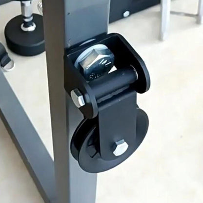 Fixed Pulley Block for Weightlifting Equipment (Nylon, Aluminum Alloy)